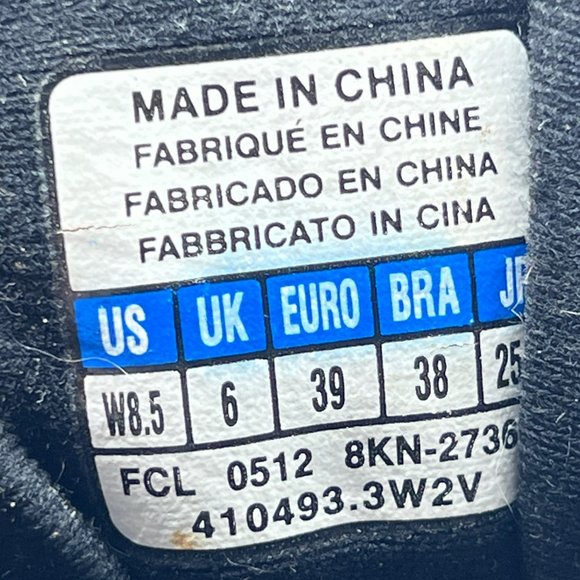 Mizuno Wave Ascend 7 Womens Running Shoes Blue Red Yellow Athletic Size 8.5 - Picture 8 of 8